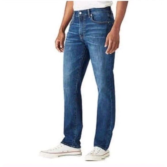 Lucky Brand Men’s 410 Jean Athletic Straight Fit Leg Size 34x32 - Picture 1 of 8